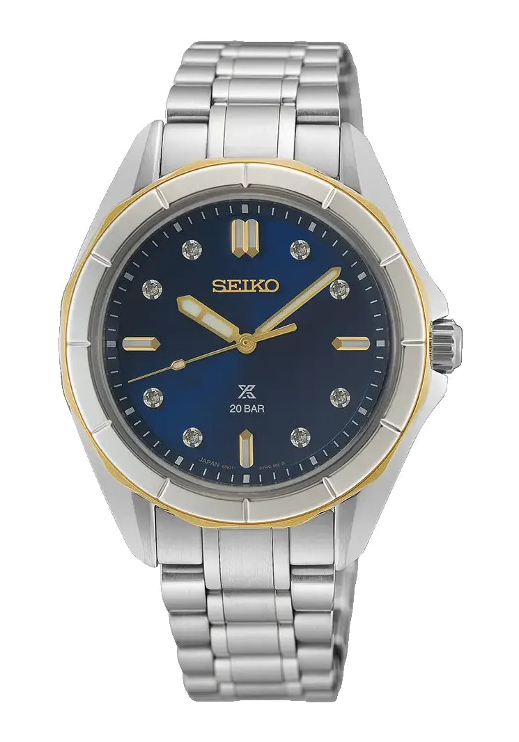 Seiko Prospex SUR618 Damenuhr Silber • Saphirglas • 200 m Wasserdicht