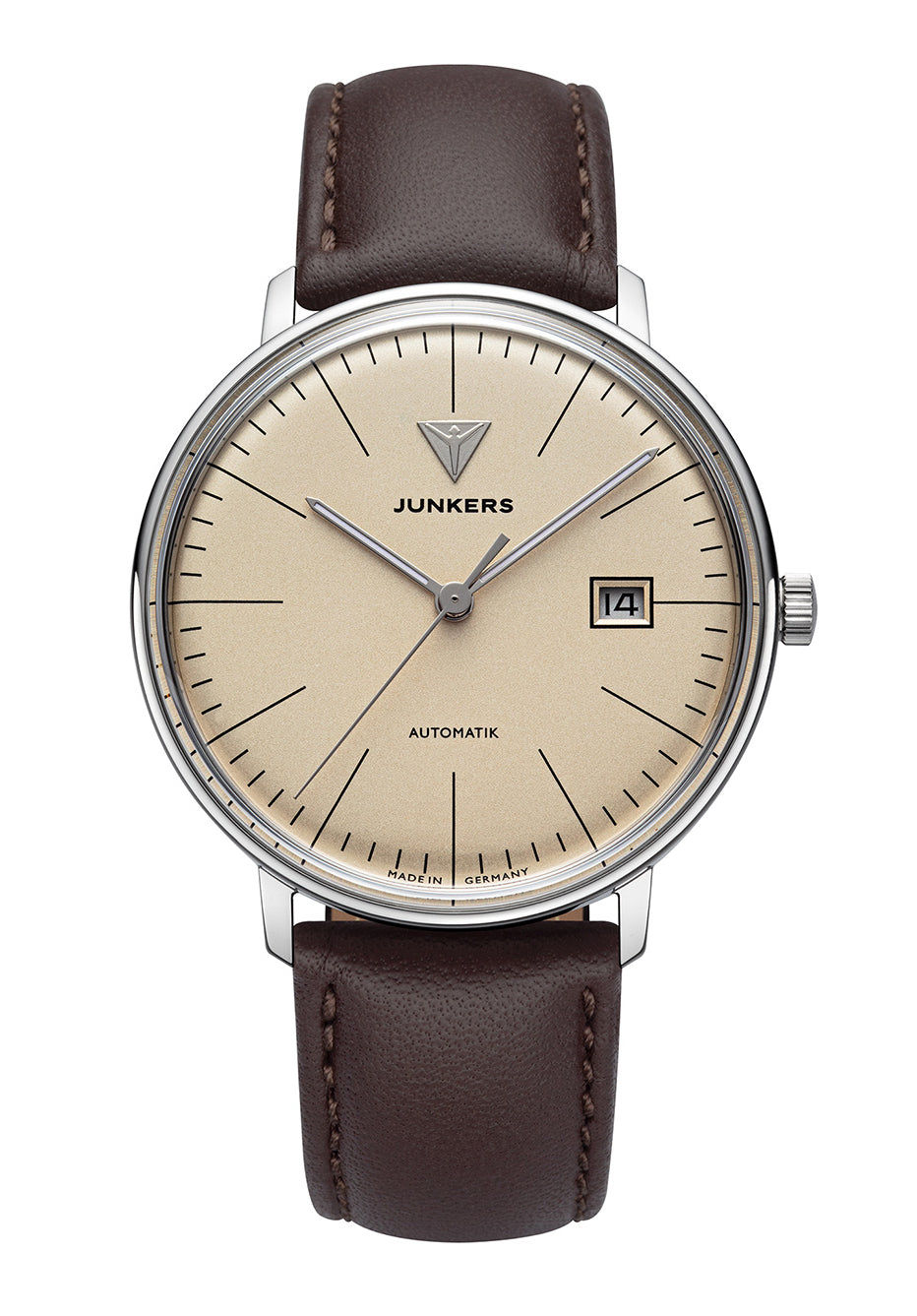 Junkers Bauhaus Automatik 910.01.02 Herren • Automatikwerk • Sichtboden