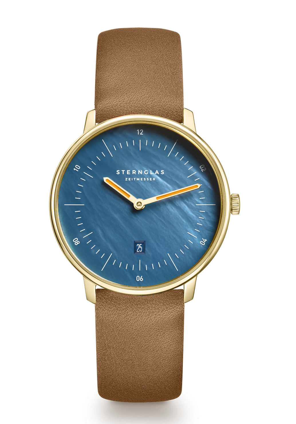 Sternglas Naos XS S01-NDP07-MI07 Damen Armbanduhr Blau • Perlmutt-Zifferblatt • Saphirglas