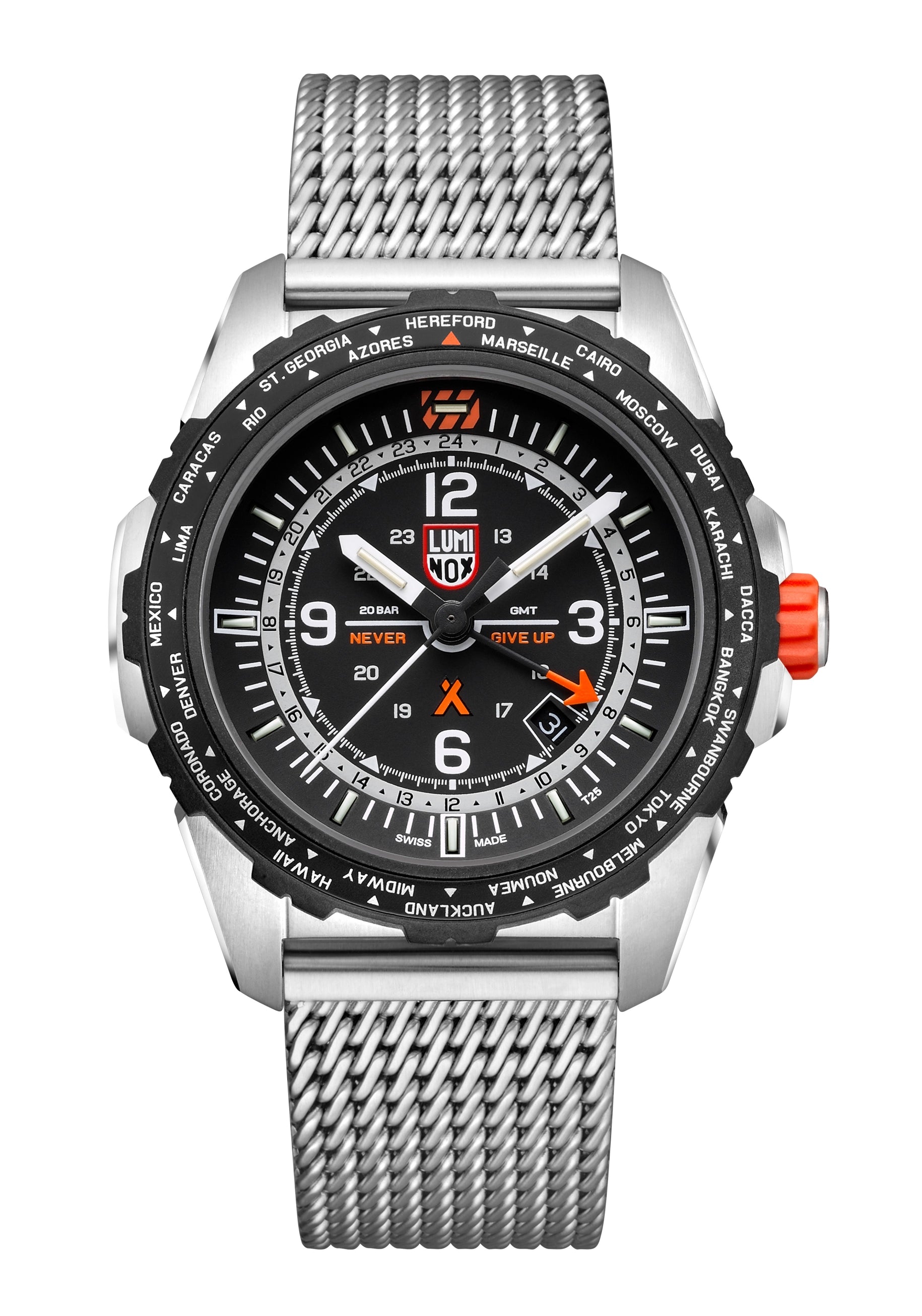 Luminox Bear Grylls Survival 3760 Herren Armbanduhr • Saphirglas • Schweizer Quarzwerk