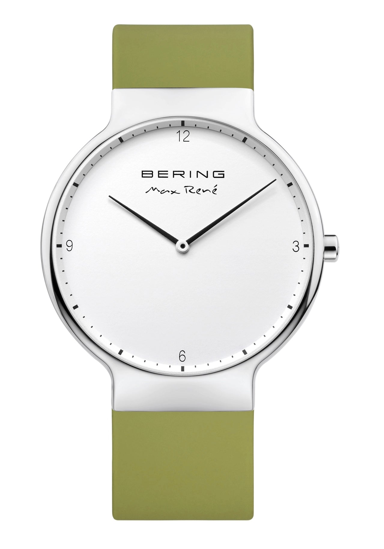 BERING Max René 15540-004 Herren Armbanduhr Silber • Saphirglas • Skandinavisches Design