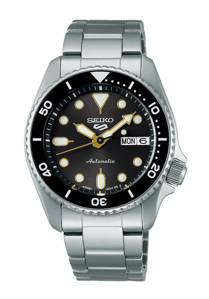 Seiko 5 Sports SRPK29K1 Herrenuhr Schwarz • Automatikwerk Kaliber 4R36 • Hardlex-Glas