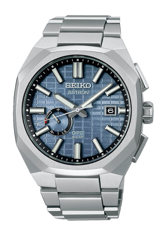 Seiko Astron GPS Solar Herrenuhr • GPS-Zeitzonenkorrektur • Solarantrieb