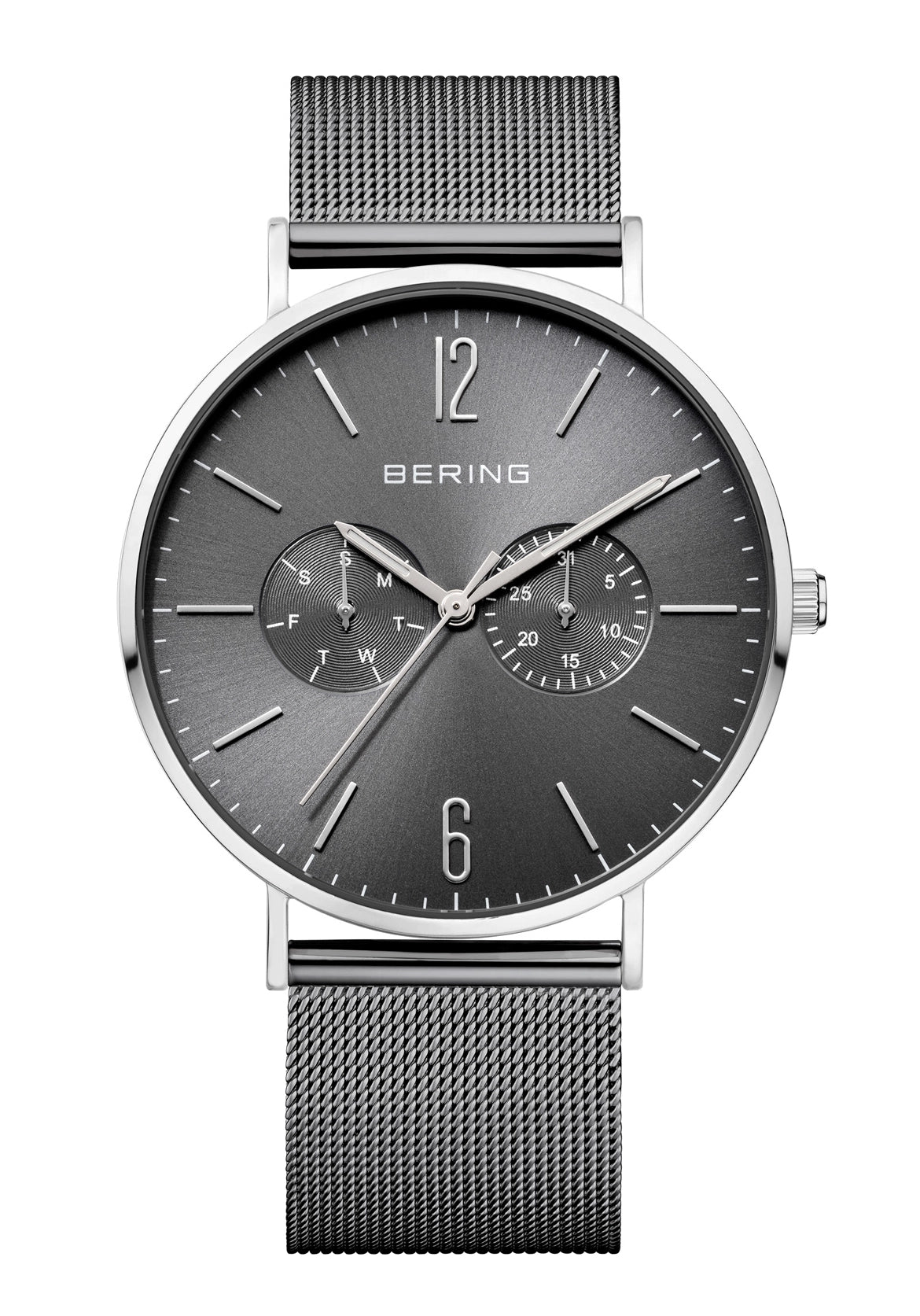 BERING Classic Herrenuhr • Saphirglas • Skandinavisches Design