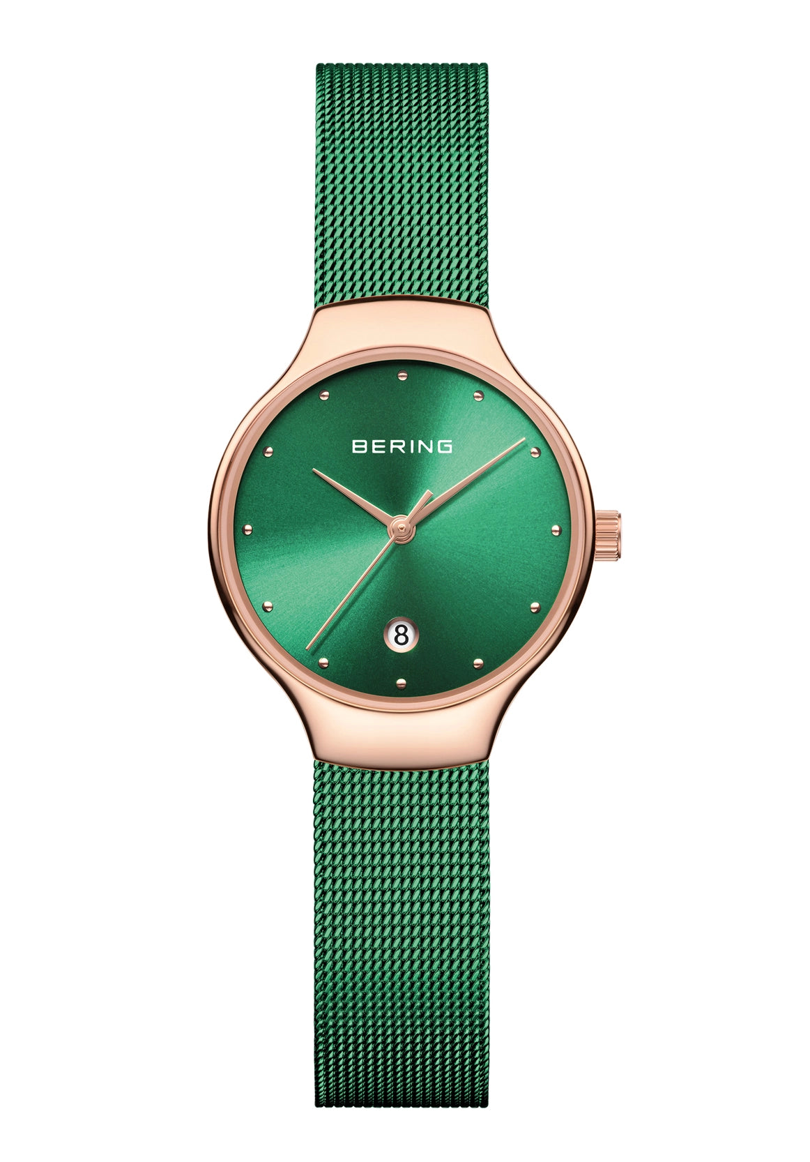 Bering Classic Damenuhr • Skandinavisches Design • Saphirglas