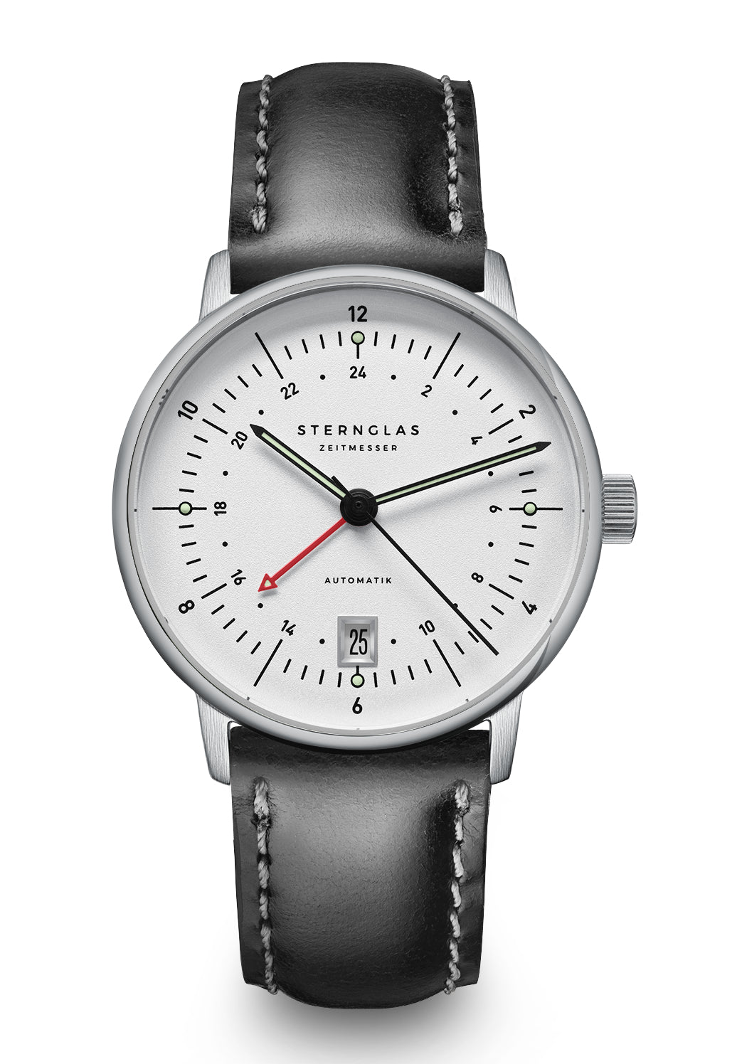 Sternglas Naos Pro GMT S02-NG10-BR02 Herren • Miyota GMT-Automatik • Saphirglas