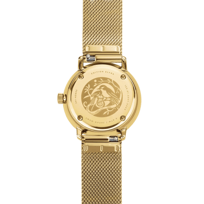 Sternglas Naos XS Edition Elyra Damen Armbanduhr Gold • Minimalistische Ästhetik • Sonderedition, Bild 3