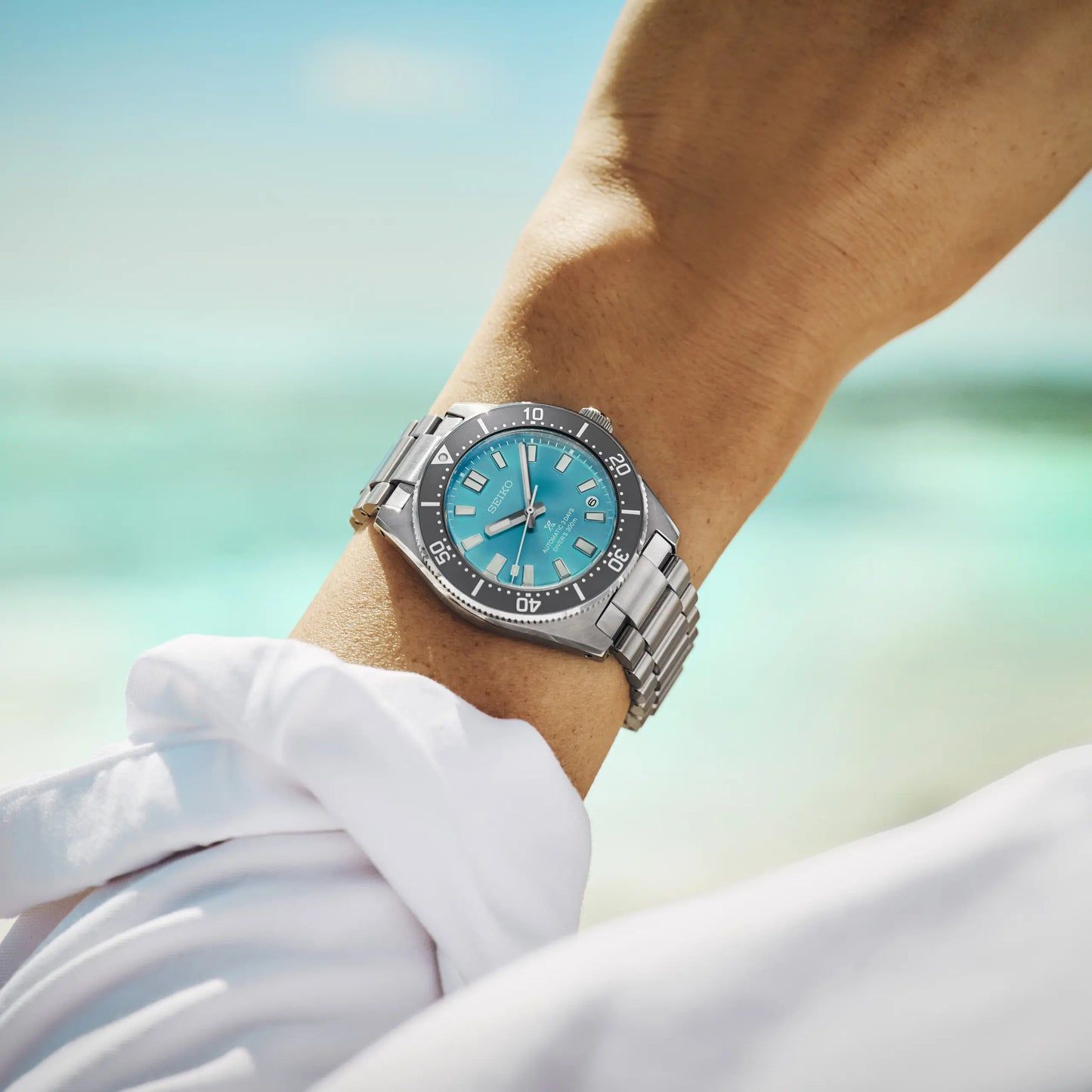 Seiko Prospex HBC010 Herren Armbanduhr Grün • Automatik Kaliber 6R55 • Limitierte Edition Save the Ocean, Bild 3