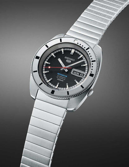 Seiko 5 Sports SRPL05K1 Herrenuhr Schwarz • Automatikwerk • 10 ATM Wasserdicht, Bild 4