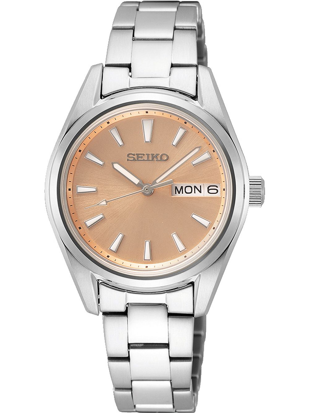Seiko SUR351P1 Conceptual Series Damenuhr Silber • Saphirglas • LumiBrite Leuchtzeiger