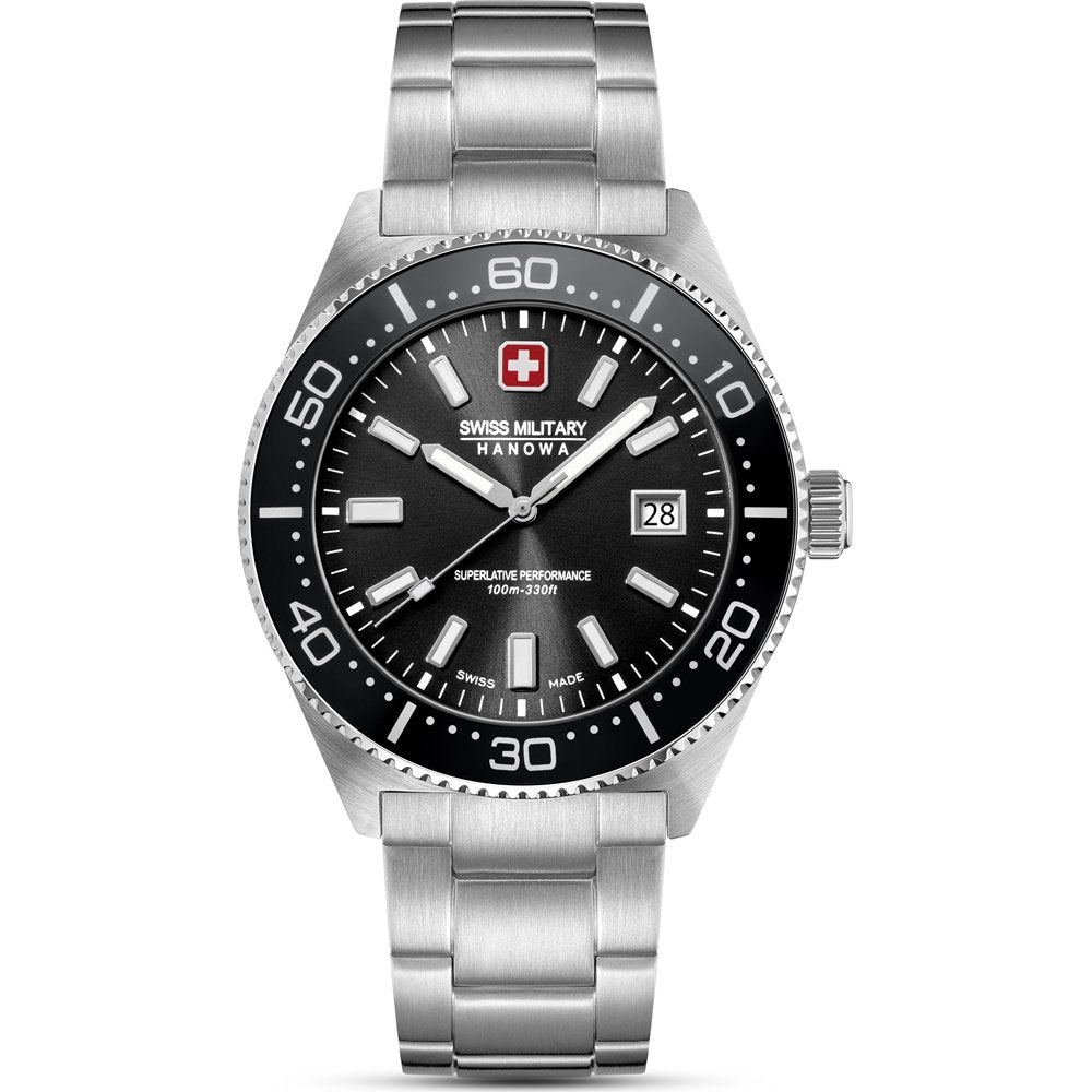 Swiss Military Hanowa Land SMWGH0004903 Herren Armbanduhr • Nomad Kollektion • Schweizer Qualität