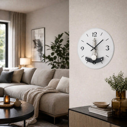 AMS Reloj de Pared R2754 • Mecanismo de 14 días • Cristal mineral impreso