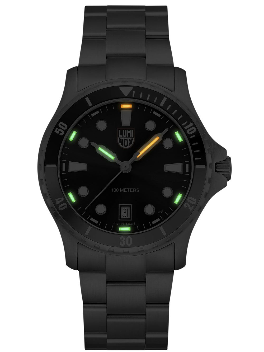Luminox Sport Timer XS.0941 Herren Armbanduhr Silber • Schweizer Quarzwerk • Luminox Lichttechnologie, Bild 4