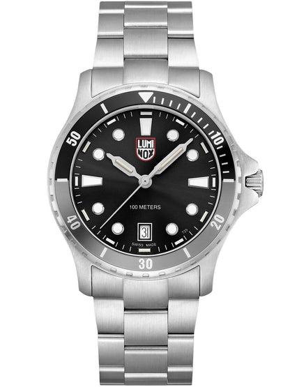 Luminox Sport Timer XS.0941 Herren Armbanduhr Silber • Schweizer Quarzwerk • Luminox Lichttechnologie