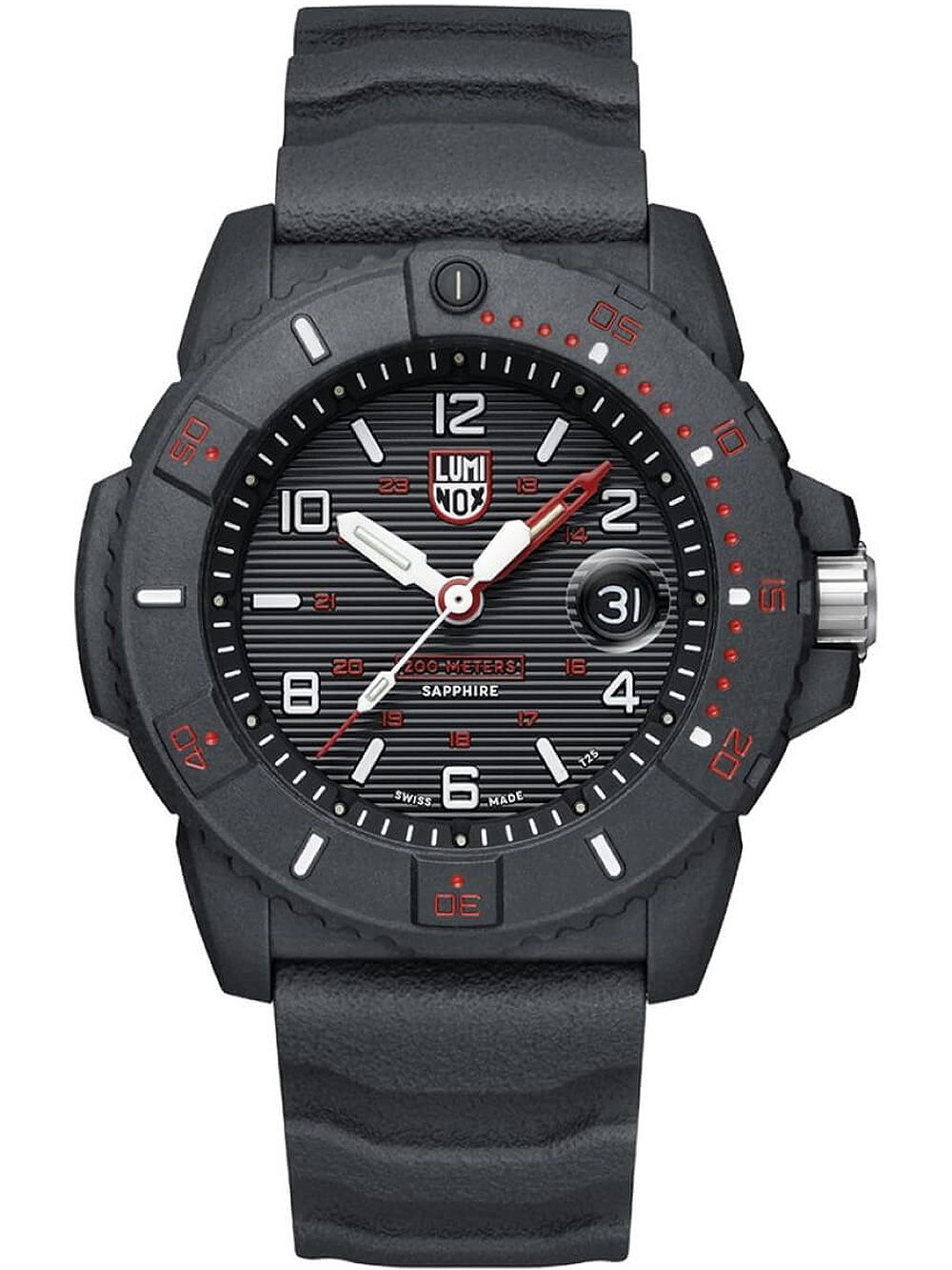 Luminox Navy SEAL XS.3615 Herrenuhr Schwarz • Saphirglas • Carbonox-Gehäuse, Bild 2