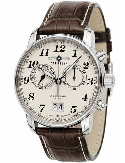 Zeppelin Graf Zeppelin LZ127 7684-5 Herren • Chronograph • 5 ATM wasserdicht