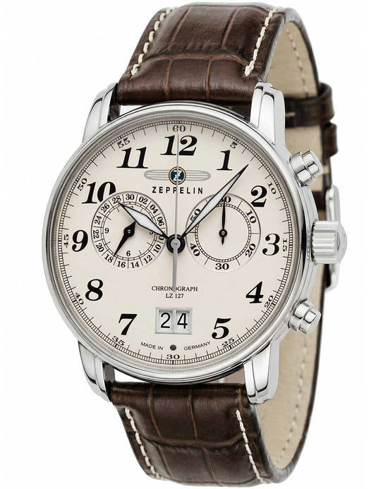 Zeppelin Graf Zeppelin LZ127 7684-5 Herren • Chronograph • 5 ATM wasserdicht