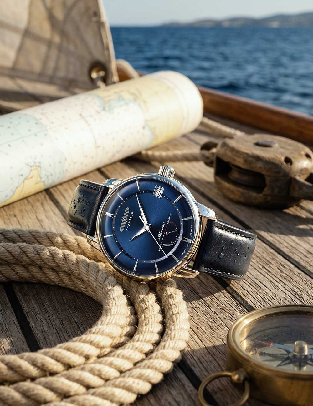 Zeppelin Atlantic 8416-3 Herrenuhr • Automatikwerk mit Gangreserveanzeige • Limited Edition, Bild 3