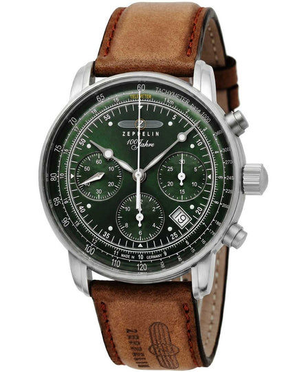 Zeppelin 8618-4 100 Jahre Zeppelin Herrenuhr Blau • Automatikwerk • Saphirglas