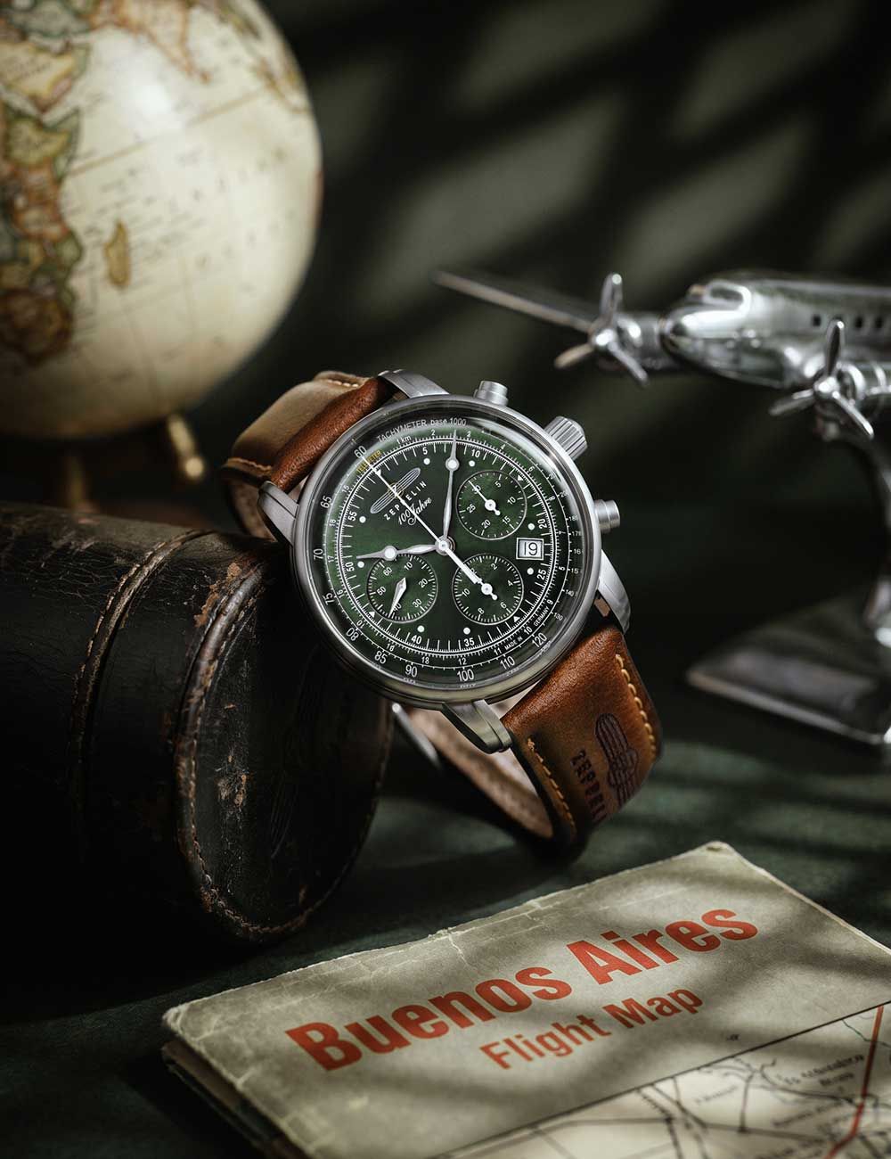 Zeppelin 8618-4 100 Jahre Zeppelin Herrenuhr Blau • Automatikwerk • Saphirglas, Bild 2