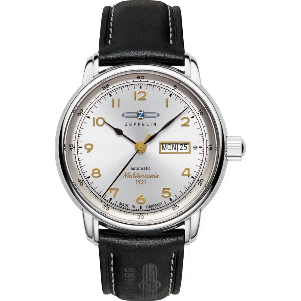 Zeppelin Méditerranée 9664-1 Herrenuhr • Automatikwerk Miyota • Made in Germany