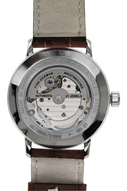 Zeppelin Hindenburg LZ129 8062-5 Herrenuhr Beige • Automatikwerk Miyota 8215 • K1 Mineralglas, Bild 2