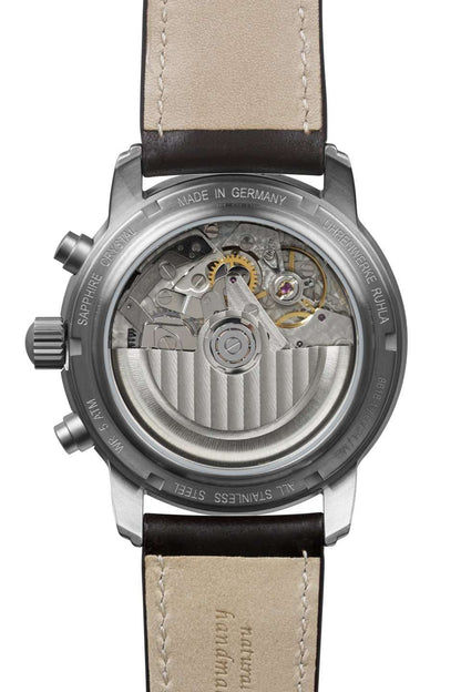 Zeppelin 100 Jahre Zeppelin 8618-1 Herren Armbanduhr Silber • Schweizer Automatik Sellita SW510 • Saphirglas, Bild 2