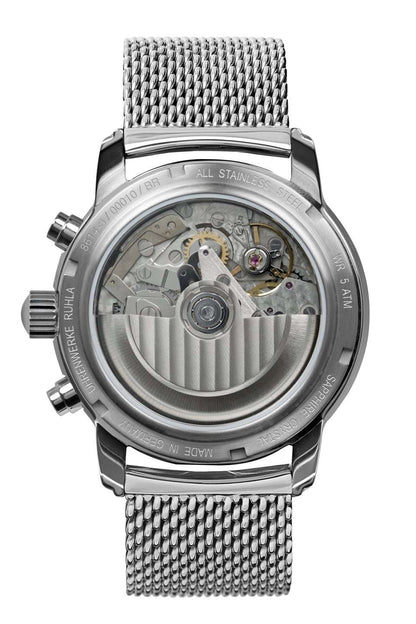 Zeppelin LZ-126 8614M-3 Herren Automatik Chronograph Dunkelblau • Sellita SW510 Automatikwerk • Saphirglas, Bild 2