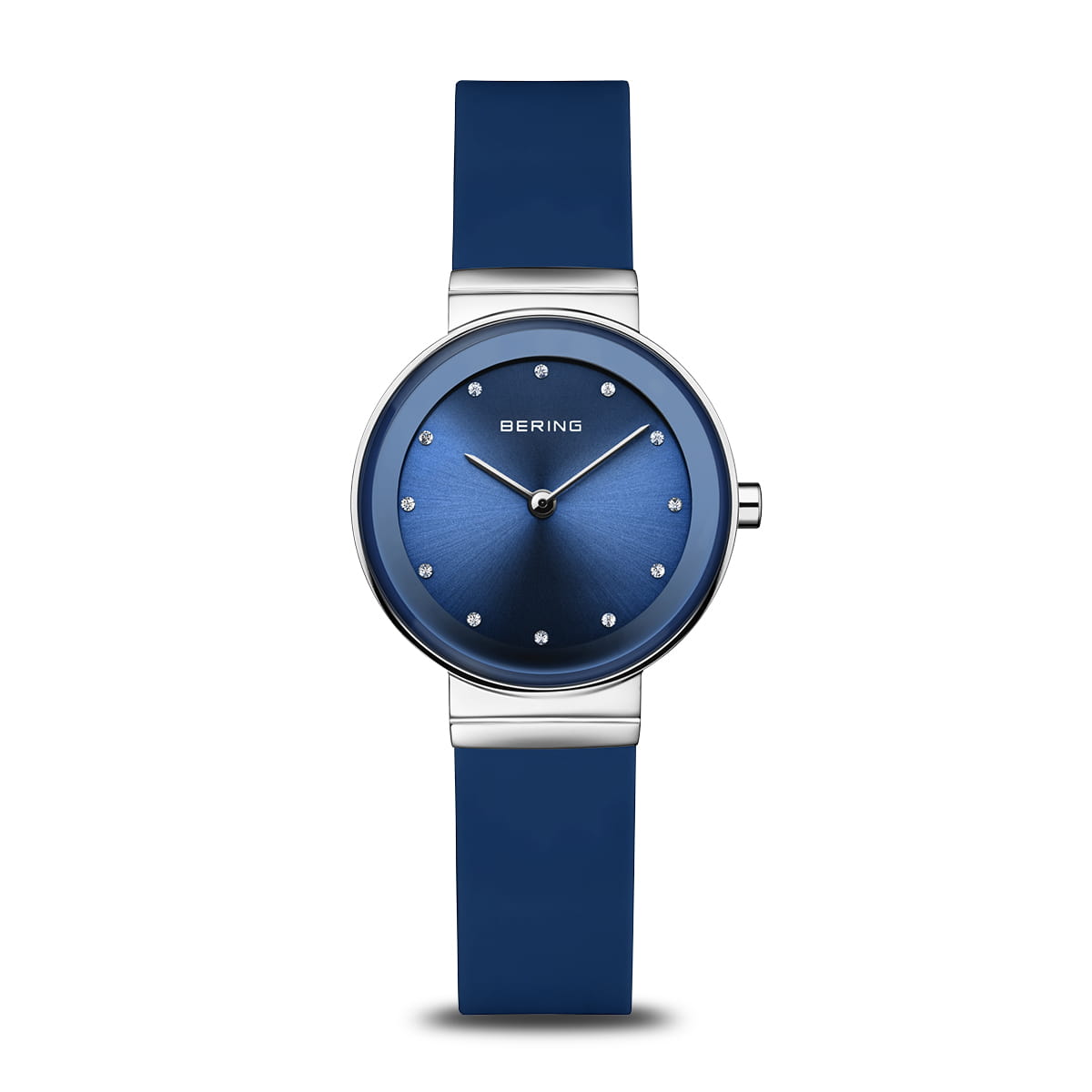Bering Classic 10129-707 Damen Armbanduhr Silber-Blau • Saphirglas • Skandinavisches Design