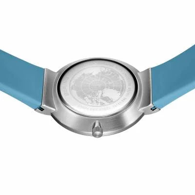 Bering Classic 10141-398 Damenuhr Blau • Saphirglas • Silikonarmband, Bild 6