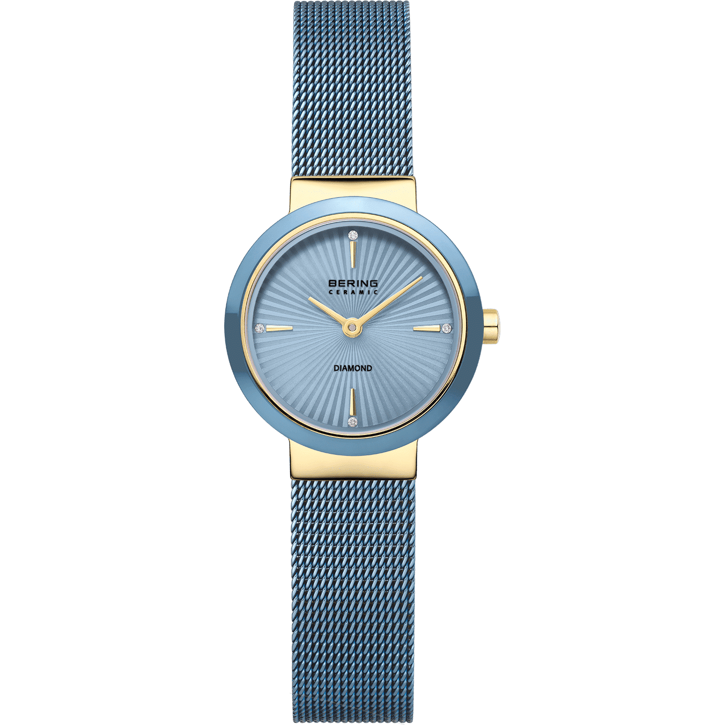 Bering Classic 10725-339 Damen Armbanduhr • Saphirglas • Keramiklünette