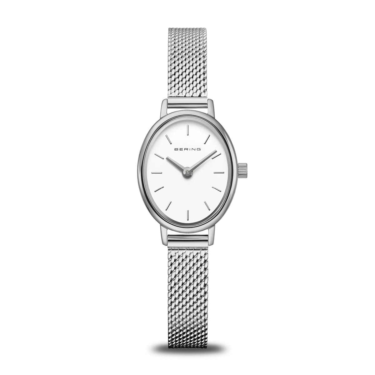 Bering Classic 11020-004 Damenuhr Silber • Saphirglas • Milanaise-Armband
