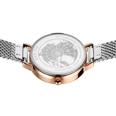 Bering Classic 11022-064 Damenuhr Roségold • Saphirglas • Milanaise-Armband, Bild 6