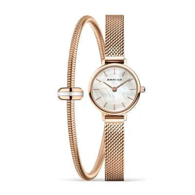 Bering Classic 11022-004 Damen Armbanduhr Silber • Saphirglas • Milanaise-Armband, Bild 15