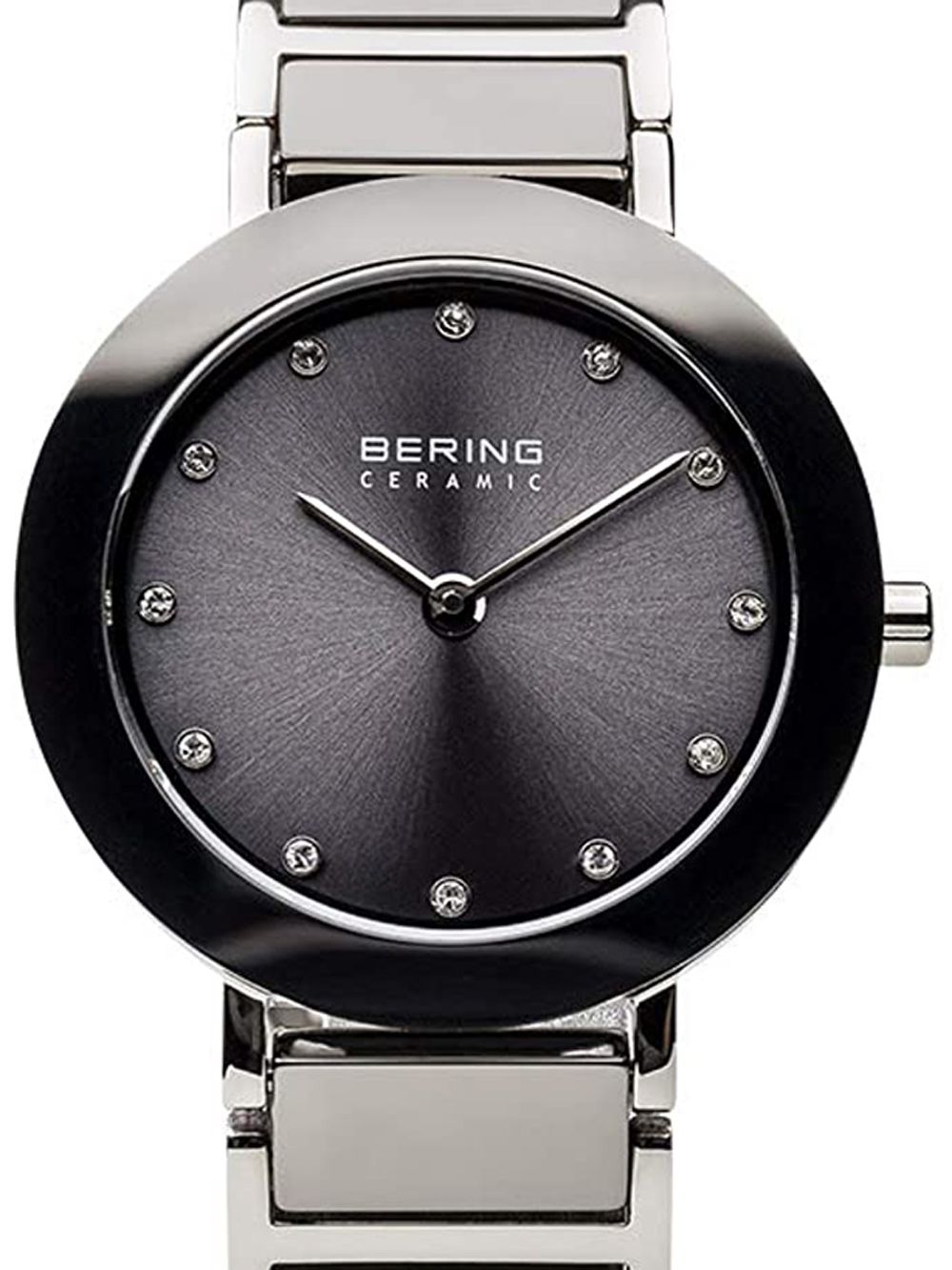Bering Ceramic 11429-783 Damenuhr Grau • Saphirglas • Skandinavisches Design