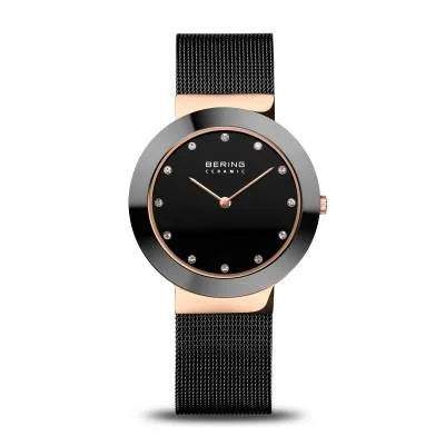 Bering Ceramic 11435-768 Damenuhr Roségold • Saphirglas • 4 echte Diamanten, Bild 14