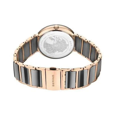 Bering Ceramic 11435-768 Damenuhr Roségold • Saphirglas • 4 echte Diamanten, Bild 5