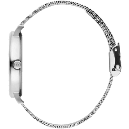 Danish Design Hong Kong IQ62Q1233 Herrenuhr Silber/Blau • Mineralglas • Datum & Wochentag, Bild 2