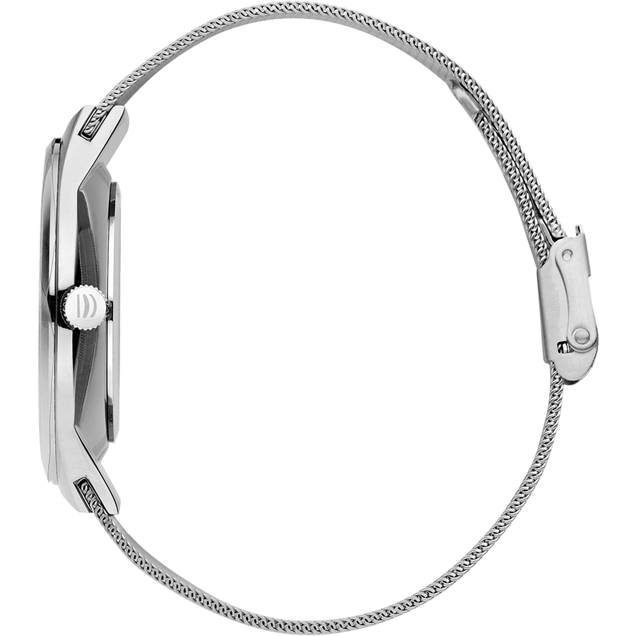 Danish Design Kalsoy IQ62Q1240 Armbanduhr Silber • Mineralglas • Datum-Funktion, Bild 2
