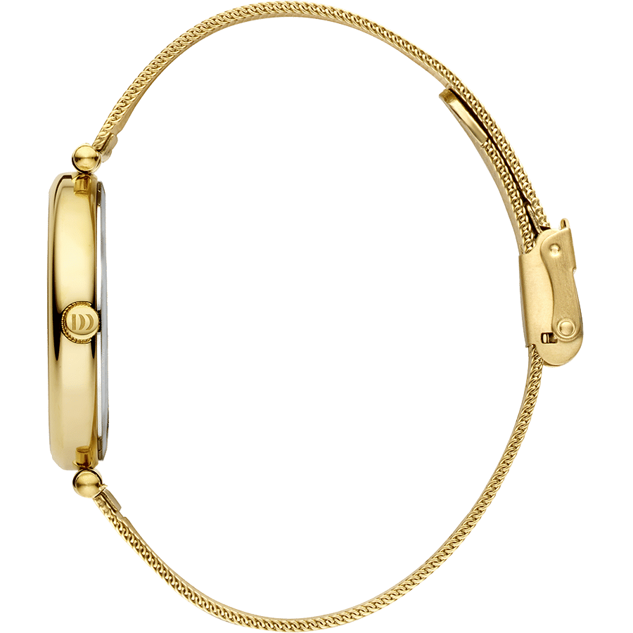 Danish Design Pure IV05Q1269 Rosalyn Damen Armbanduhr Gold • Mineralglas • Mesh-Armband, Bild 2