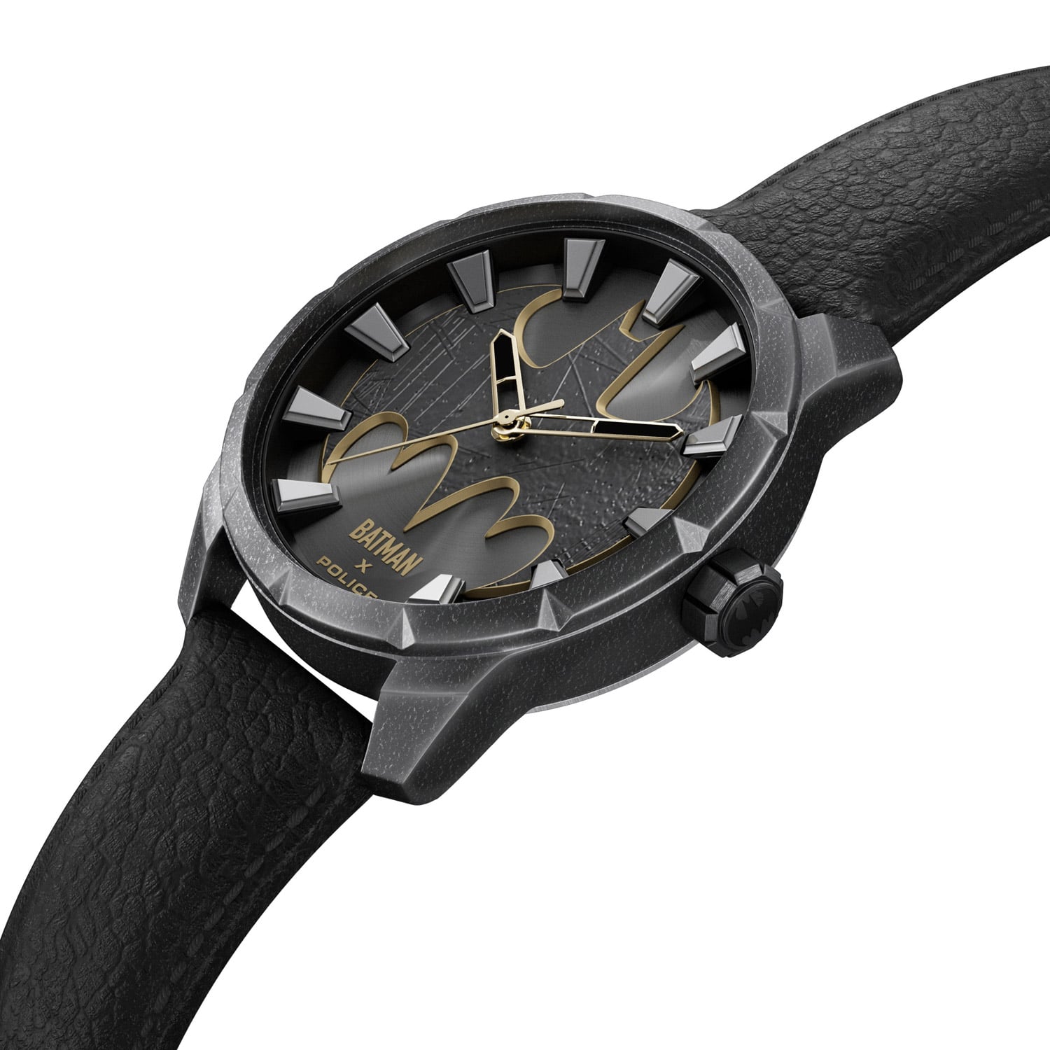 Police The Bat PEWGA0075501 Herrenuhr Grau • Batman Limited Edition • Mineralglas, Bild 2