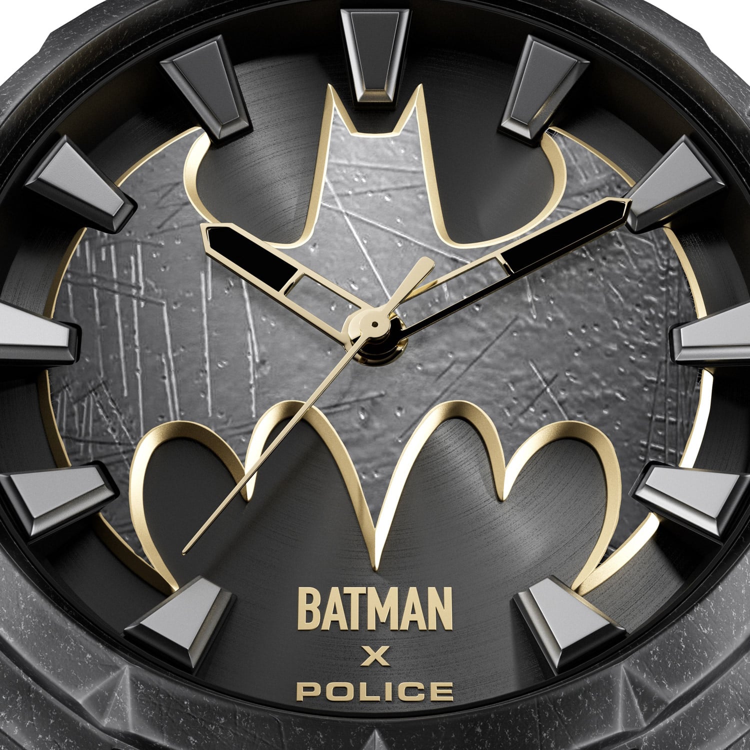 Police The Bat PEWGA0075501 Herrenuhr Grau • Batman Limited Edition • Mineralglas, Bild 4