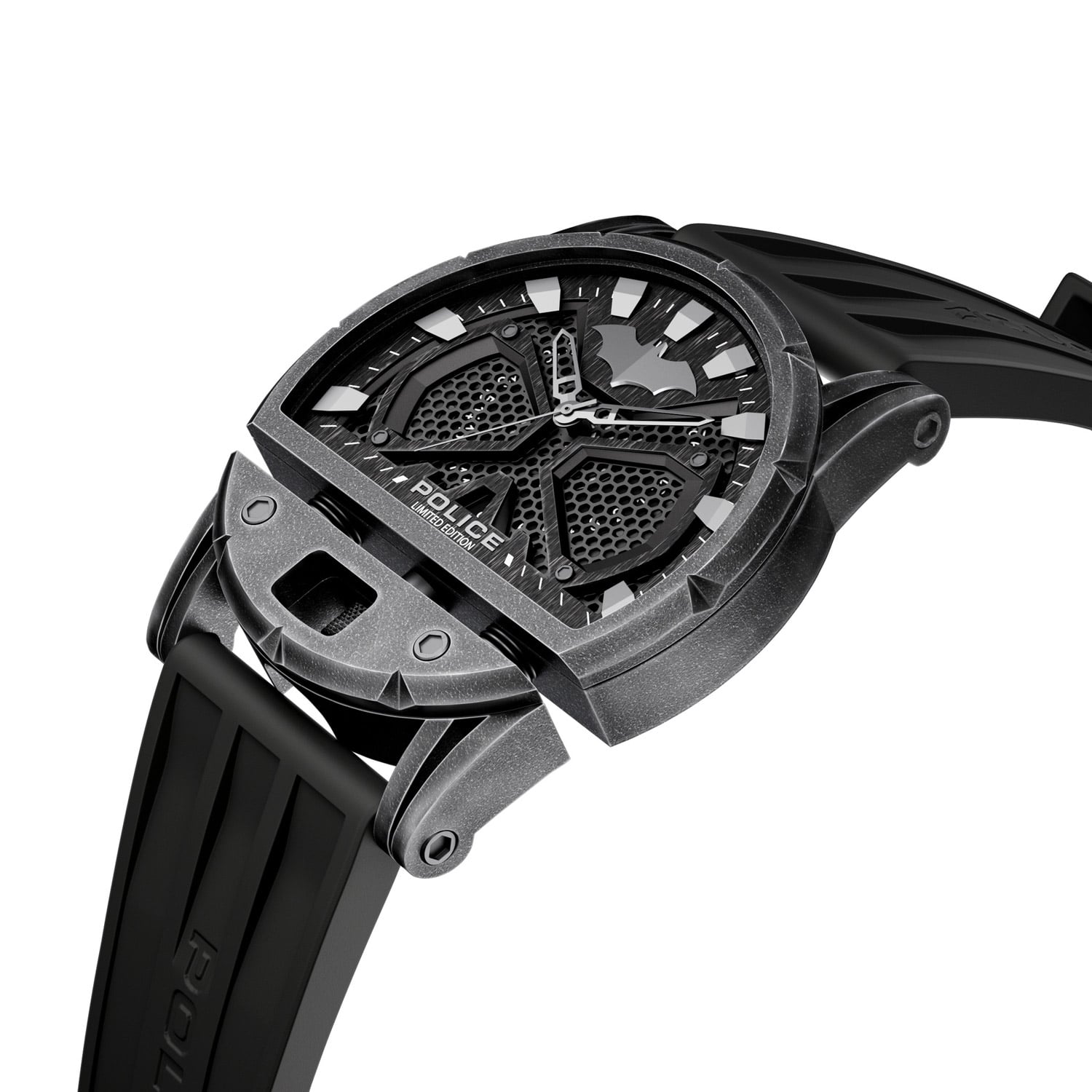 Police Dark Side PEWGN0075401 Herrenuhr Schwarz • Batman x Police Limited Edition • Mineralglas, Bild 2