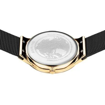 Bering Classic 12934-132 Damenuhr Schwarz • Saphirglas • Milanaise-Armband, Bild 5