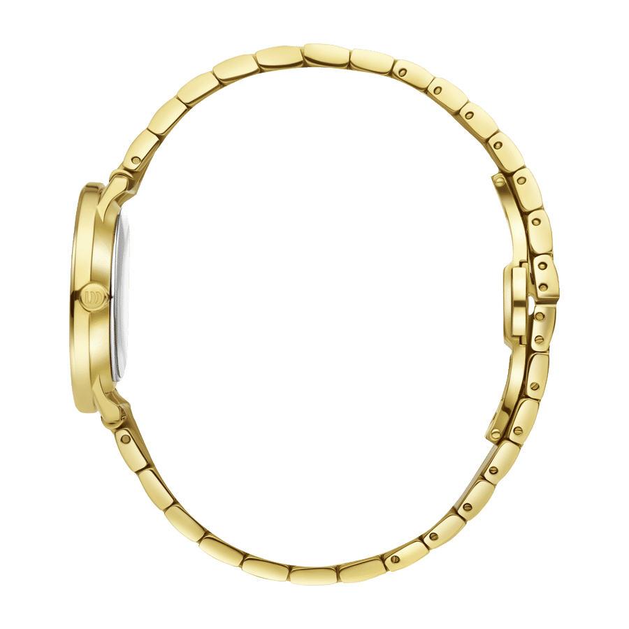 Danish Design Lana IV91Q1294 Damenuhr Gold • Mineralglas • Analoges Quarzwerk, Bild 2