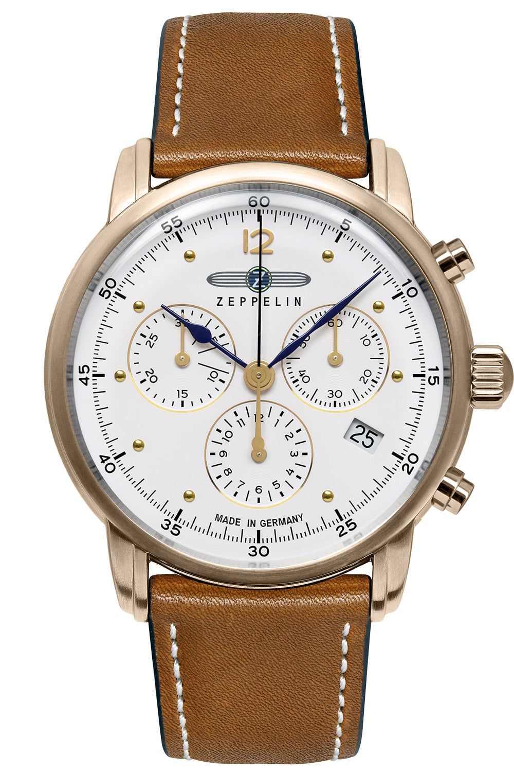 Zeppelin Barcelona 9586-5 Herren Armbanduhr • Chronograph • Made in Germany