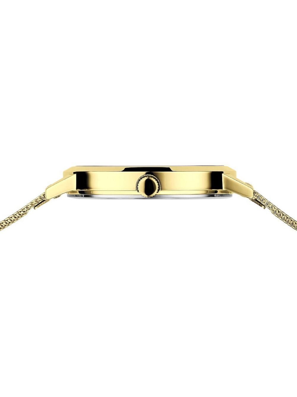 Bering Golden Signature 13434-334-GWP Damen Armbanduhr Gold • Saphirglas • Milanaise-Set, Bild 4