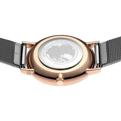 Bering Classic 13436-369 Damenuhr Roségold • Saphirglas • Milanaise-Armband, Bild 4