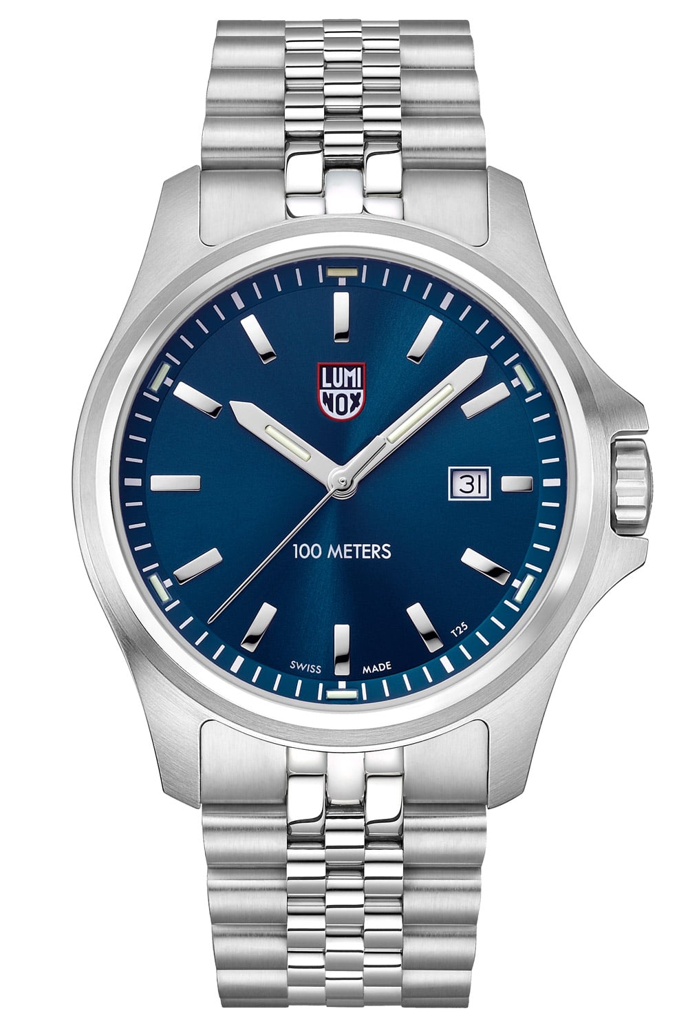 Luminox Dress Field XL.2523 Herren Armbanduhr Blau • Saphirglas • Schweizer Quarzwerk