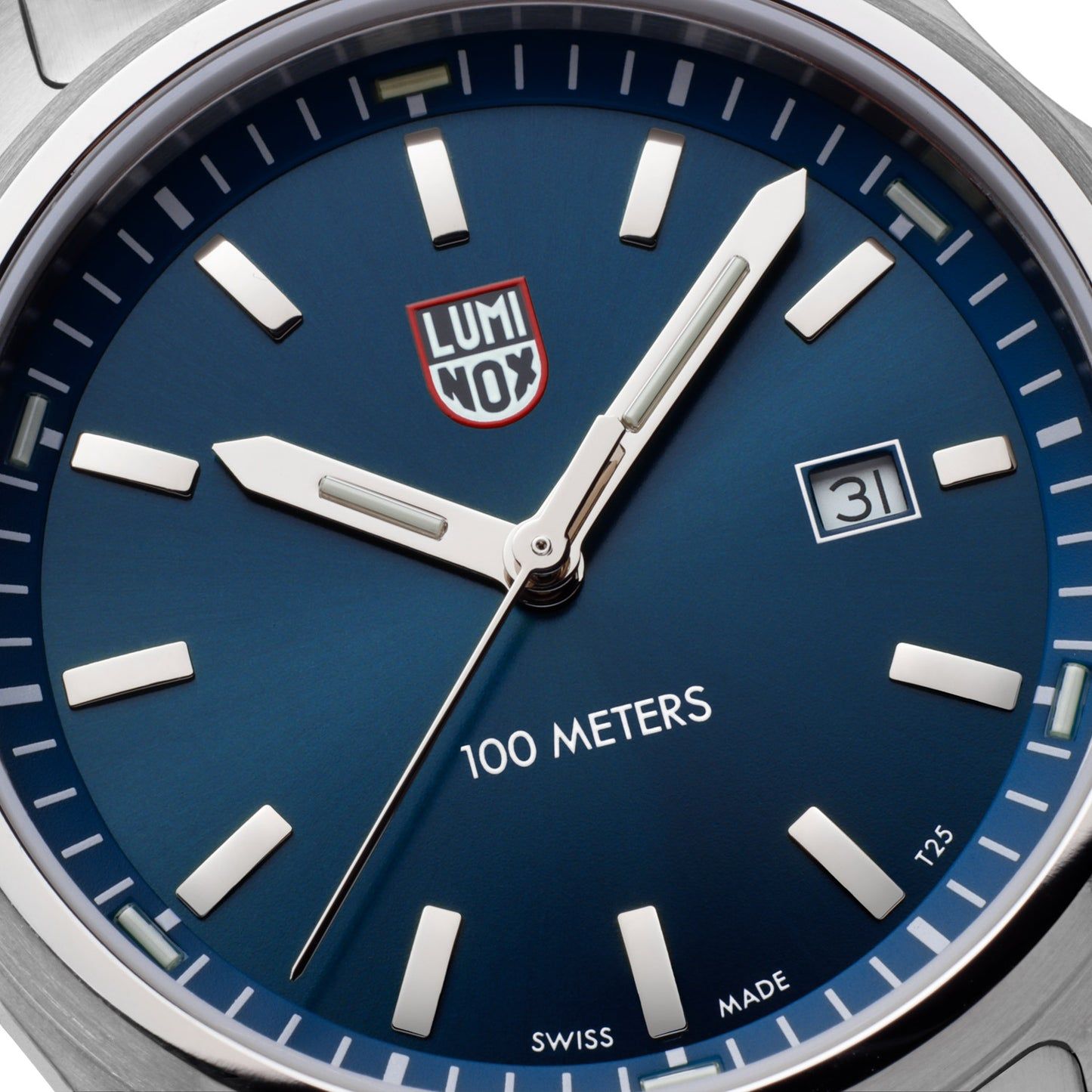 Luminox Dress Field XL.2523 Herren Armbanduhr Blau • Saphirglas • Schweizer Quarzwerk, Bild 5